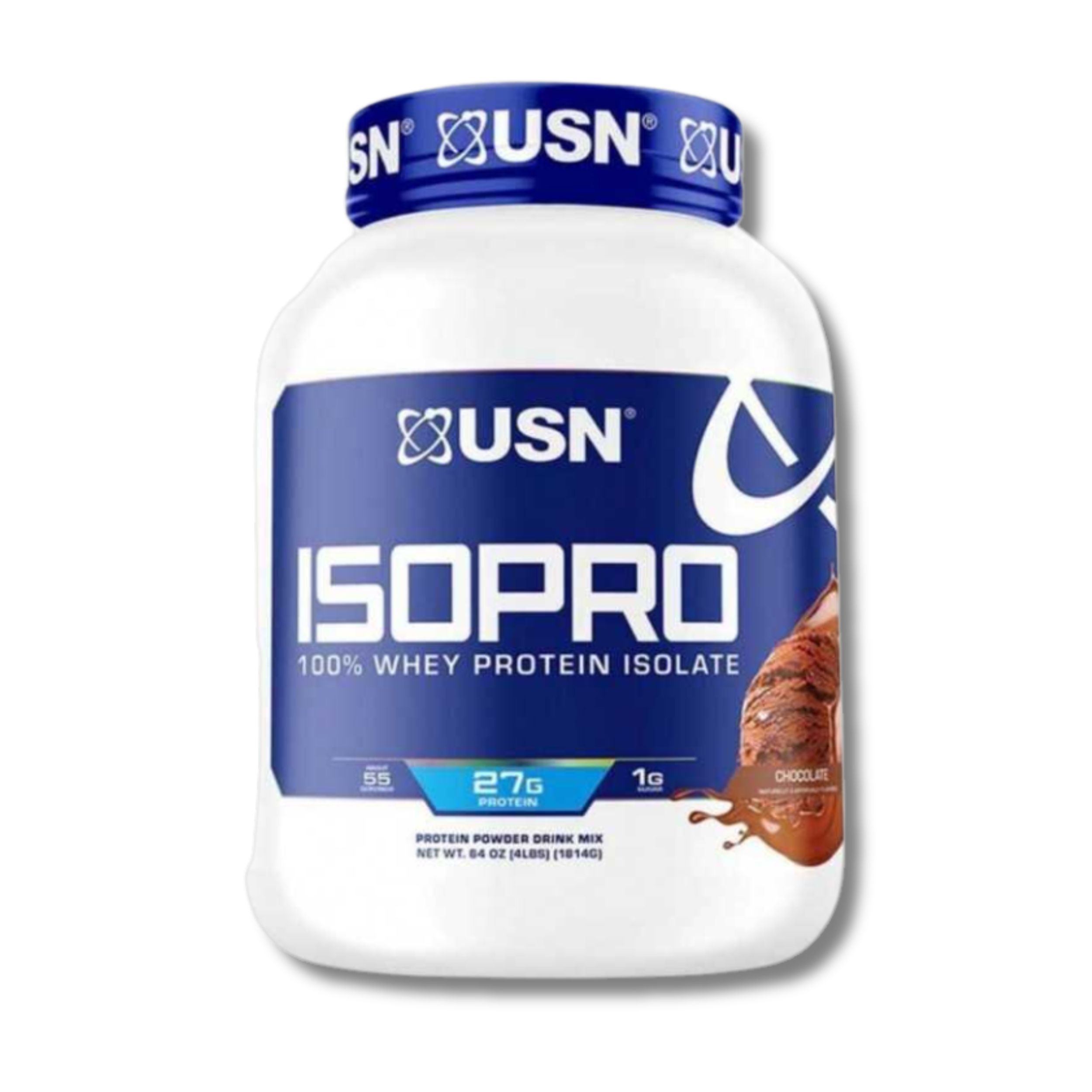 ISOPRO choco ISOPRO 100% Whey Protein Isolate - 4 lbs / 55 servicios, chocolate - Imagen 1