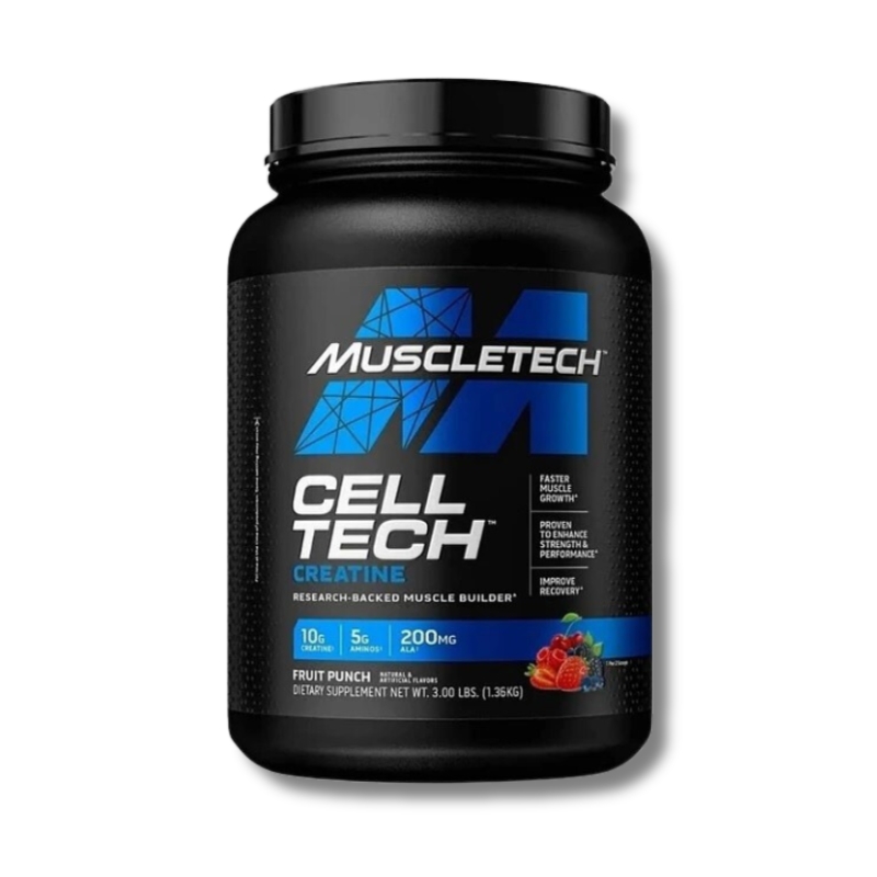 CELLTECH FRUIT 3 lbs CELLTECH Creatine - 3 lbs / 28 servicios, fruit punch - Imagen 1