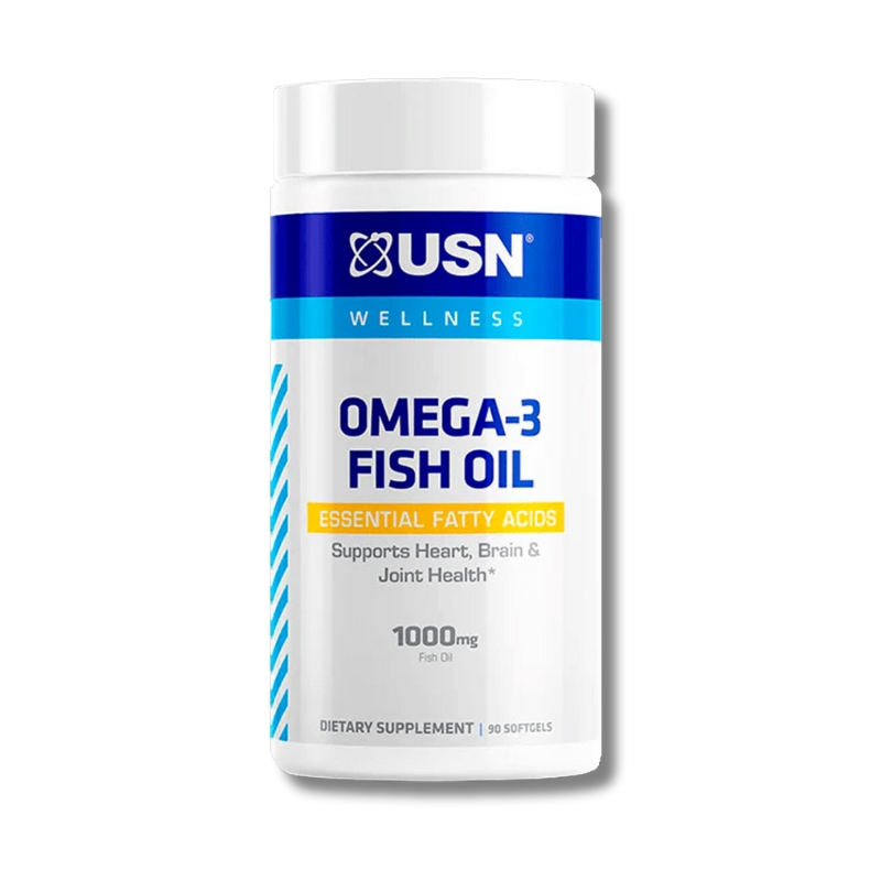 FISH OIL USN (1) OMEGA-3 Fish Oil - 1000 mg / 90 softgels - Imagen 1