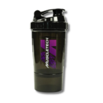 Shaker MUSCLETECH c/compartimiento Purple - 500 ml