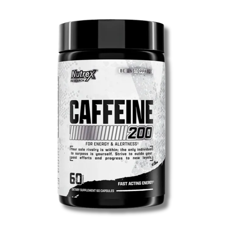 CAFEINA NUTREX CAFFEINE 200 mg - 60 caps / 60 servicios - Imagen 1