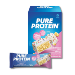 Barras de Proteína PURE PROTEIN 20 grs GLUTEN FREE - 6 unidades / 50 grs, birthday cake